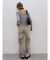 【WEB限定】バックオープンリブトップス