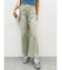 オーバークラッシュワイドデニムパンツ