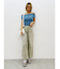 オーバークラッシュワイドデニムパンツ