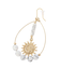 SHELL STONE SUNNY MOTIFピアス