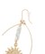 SHELL STONE SUNNY MOTIFピアス