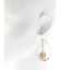 SHELL STONE SUNNY MOTIFピアス