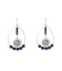 SHELL STONE SUNNY MOTIFピアス