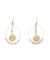 SHELL STONE SUNNY MOTIFピアス