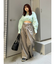 ロゴラインタックワイドパンツ【セットアップ着用可能】