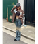 グラデーションフレアデニムパンツ【セットアップ着用可能】