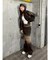 グラデーションフレアデニムパンツ【セットアップ着用可能】