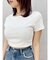 ラインストーンコンパクトＴシャツ