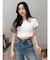 ラインストーンコンパクトＴシャツ