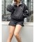 ワンポイントキルティングショートパンツ【セットアップ着用可能】