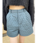 ワンポイントキルティングショートパンツ【セットアップ着用可能】