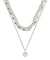 RHINESTONE 3連ネックレス