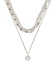 RHINESTONE 3連ネックレス