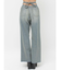 バックリボンワイドデニムパンツ