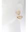 DOUBLE HEARTピアス