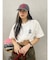E emblemカラーTシャツ