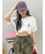 E emblemカラーTシャツ