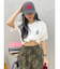 E emblemカラーTシャツ