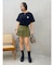 E emblemカラーTシャツ