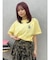 E emblemカラーTシャツ