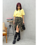 E emblemカラーTシャツ