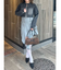 リボンモチーフバイカラーハンドBAG