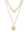 COIN MOTIF 2連ネックレス