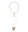 HEART MOTIF 3連ロングネックレス