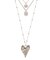 HEART MOTIF 3連ロングネックレス