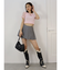 ワンポイントバックレースTシャツ