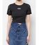 ワンポイントバックレースTシャツ