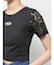 ワンポイントバックレースTシャツ