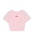 ワンポイントバックレースTシャツ
