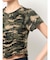 カモフラリボンショートTシャツ