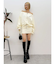 ジップアップオフショルトップス【セットアップ着用可能】