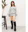 ジップアップオフショルトップス【セットアップ着用可能】