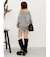 ジップアップオフショルトップス【セットアップ着用可能】