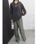 デニムドッキングドロストパンツ