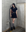 ラインリボングラフィックショートTシャツ