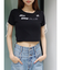 ラインリボングラフィックショートTシャツ