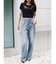 ラインリボングラフィックショートTシャツ