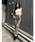 ラインリボングラフィックショートTシャツ