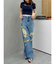 ラインリボングラフィックショートTシャツ