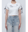 ラインリボングラフィックショートTシャツ