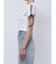 ラインリボングラフィックショートTシャツ