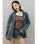 ロールアップデニムショートパンツ【セットアップ着用可能】