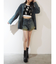 ロールアップデニムショートパンツ【セットアップ着用可能】