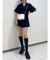 シャツミニワンピース