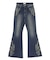 ウエスタンデザインフレアデニムパンツ