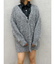 【WEB限定】ソフトシャギーニットカーディガン